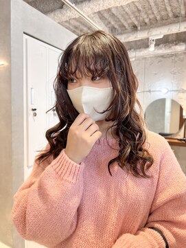 エイトデイズ 三宮駅前店(EIGHT days) 前髪パーマ ウルフカット