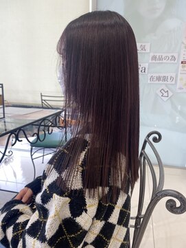 美容室 パルス 静岡鷹匠店(PALS) カシスピンク/ゆるふわ/モテカラー