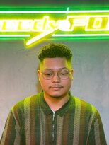 グリーディーフォックス 代々木(Greedy FOX)&nbsp;アップバング/ツーブロックマッシュ/束感/波巻き[シェービング]