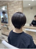 アッシュブラウン×ショート