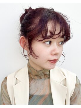 ジュリエッタ(giulietta) ブリーチなしダブルカラー チェリーレッド