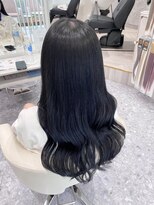 ナビ 金沢駅前店(navi)&nbsp;ブルーブラック×髪質改善