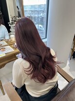 ハピネス 梅田茶屋町店(HAPPINESS) ブリーチなしダブルカラーラベンダーピンク