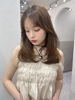 ジーナ 福岡千早(Zina)&nbsp;髪質改善透明感くすみベージュ小顔ロング＊美髪【Zina 千早】