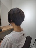 刈上げショート×ハイライト