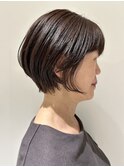 福井　大和田　丸みショート　まとまる　簡単セットショート