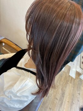 ハグエヴェック(HUG AVEC) ハイライトピンクベージュ