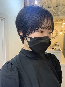トッカ ヘアアンドトリートメント 難波店 小顔似合わせカット愛されクールショート20代/30代40代50代/難波