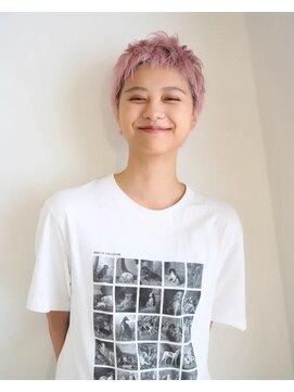 ヒカリス 東三国(HIKARIS) 笑顔溢れるベリーショート/ピンクベージュ/女性ベリーショート