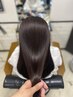 カット＋酸性ストレート（縮毛矯正）＋トリートメント　　￥19000