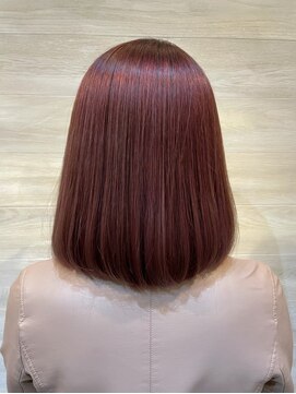 ロウ 札幌(ROW) 髪質改善トリートメント/黒髪/小顔/ワンレンボブルフ/ネビージュ