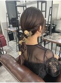 【ヘアセット】編みおろしアレンジ 【IRISE 担当木曽】