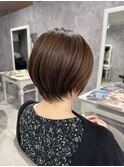 ショートスタイル/丸みショート30代40代50代