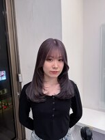 ユナイテッド 横浜(UNITED) 【misaki指名】ラベンダーグレー/レイヤーカット/横浜