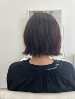 ルピナス(Lupinus) くせ毛風パーマ&大人ピンク