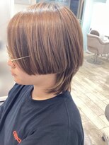 フランヘア 新宮店(Flan hair)&nbsp;カッコ可愛いショートウルフデザイン
