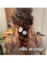 ベレッタ 楠葉店(veretta.) ヘアセット/ヘアアレンジ/編み込み/ポニーテール/変形ポニー