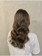 ヘアサロン エン(hair salon en.) コテ巻き風酸性デジタルパーマ