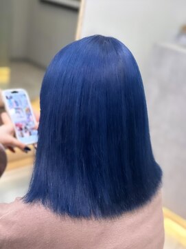 ラピス 福岡天神店(Lapis) ブルーカラー/ハイトーン/ブリーチ/髪質改善/ボブ/レイヤー