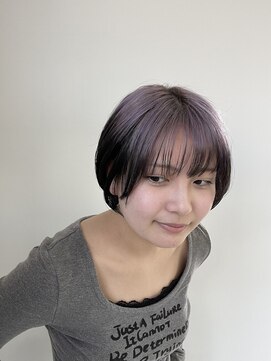 カットアンドトータルビューティ ヴァンキャトル(Cut&Total Beauty VINGT QUATRE) 【ルーツカラー】ラベンダーグレージュ◎