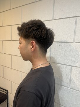 アルゴ 茅ヶ崎(ARUGO) ブルーブラックメンズカット/スパイキーショート