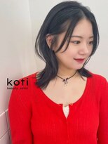 コティ(koti)&nbsp;フェイスレイヤー×シンプルショートディ