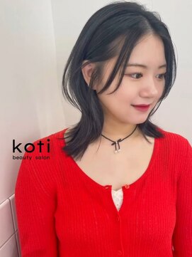 コティ(koti) フェイスレイヤー×シンプルショートディ