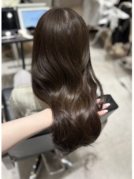 ソヨン 栄2号店(SOYON) 《ダメージレス》ブリーチ無しWカラー/モカブラウン