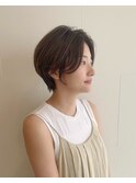 大人ショート/ショートボブ/ハンサムショート/大人ボブ