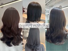 《トレンドナチュラル》で叶える“今っぽさ”と“理想のhairstyle”