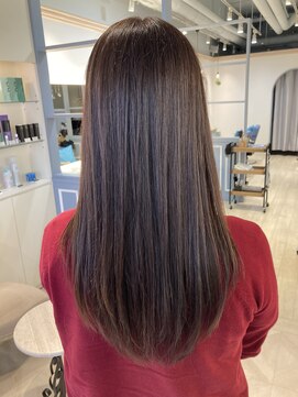 シェノン 赤羽店(CHAINON) 艶髪ストレートロング透明感ココアブラウン赤羽美容室