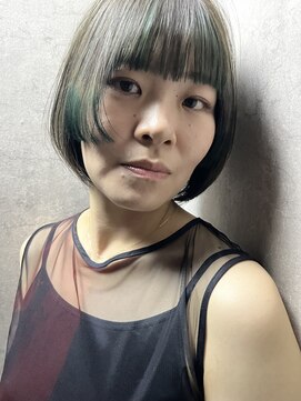 サクラ 岐阜(SAKURA) ボブとデザインカラー　髪質改善