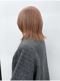 クラゲヘアー/小顔に見せるヘア/ココアベージュ/横浜