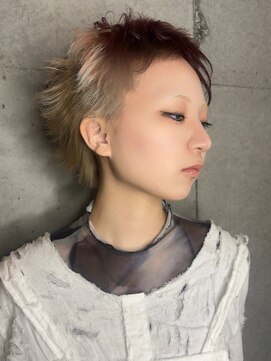 クーエフー(coo et fuu) 冬ベリーショートシートーンカラーブリーチカラー