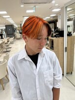 シャルムバイケンジ(Charm.by KENJE)&nbsp;ブリーチ/ブリーチカラー/ダブルカラー/オレンジカラー/銀座