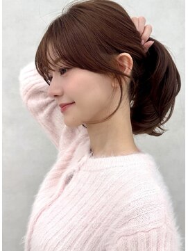 エジョン 三鷹店(Aejon) 三鷹レイヤーカット韓国ダブルカラー顔周り前髪カットボブ