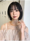 質感で作る柔らかボブ 抜け感ボブ &nbsp;コンパクトボブ タッセルボブ