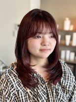 ビセオ 八事店(VISEO)&nbsp;【VISEO/ビセオ】ラベンダーピンク×レイヤーカット