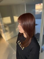 ゴットフロー(GOTTO FLOW)&nbsp;50代におすすめ顔周りローレイヤー白髪ぼかし水素トリートメント