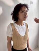 シーン バイ ラッド(SCENE by RAD)&nbsp;大人可愛いレイヤーカールのショートボブヘア小顔盛り艶感