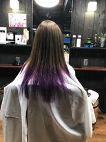 ヘアーサロン グラント(hair salon GRANT)&nbsp;パープルグラデーションカラー