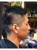 オムヘアーバイグルーマーズ(HOMME HAIR by GROOMER/S)&nbsp;#japanesefadestyle #神祭刈り #お祭りカット #hommehair2nd櫻井