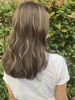 ネオヘアー 曳舟店(NEO Hair)&nbsp;ベージュ系コントラストハイライト/曳舟ダブルカラー白髪ぼかし
