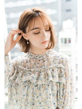 エスドットブルーム(S.BROOM) 【S.BROOM　なんば】外ハネボブ×ラフスタイル