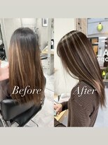 レディアル 大宮(REDEAL ope.)&nbsp;【ハイライト】ベージュハイライトバレイヤージュ