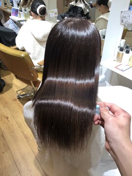 アヴァンス 天王寺店(AVANCE.) 髪質改善×ピンクブラウン