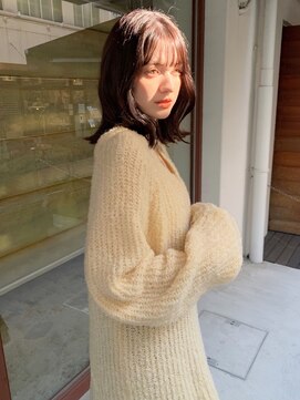 シエルバイアフロート(ciel by afloat) 〇ナチュラル くびれヘア チョコレートブラウン 韓国ヘア