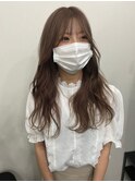 ナチュラルベージュ♪韓国/顔周り/髪質改善/学割U24/前髪カット