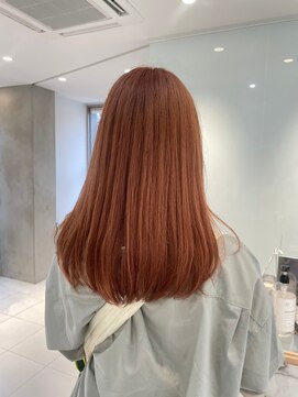 ガリカ シーム(Gallica/SEAM) 【川辺晴加】1ブリーチオレンジブラウン/暖色系カラー