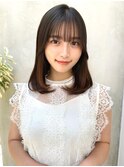 20代30代40代◎前髪パーマグレーベージュレイヤーロング黒髪